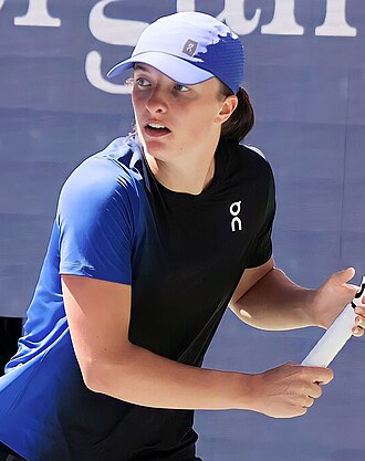 Iga Świątek — portrait